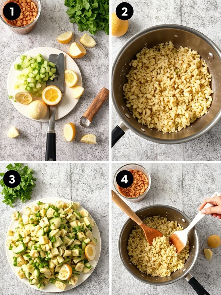 recette du taboulé preparation