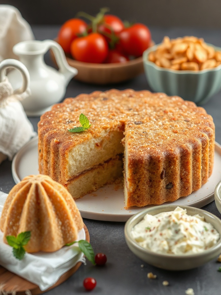 recette cake salé ingredients