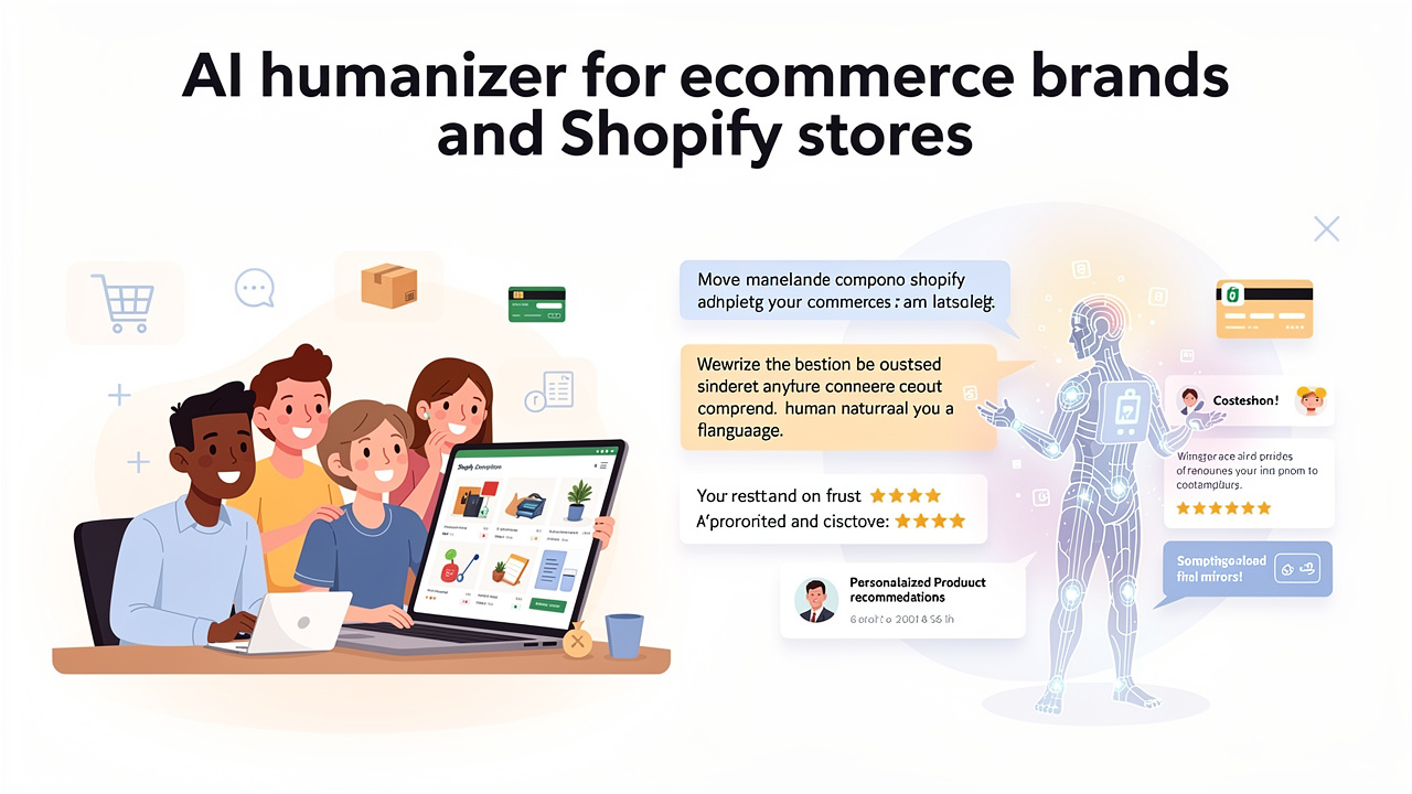 AI Humanizer for Ecommerce Brands and Shopify Stores