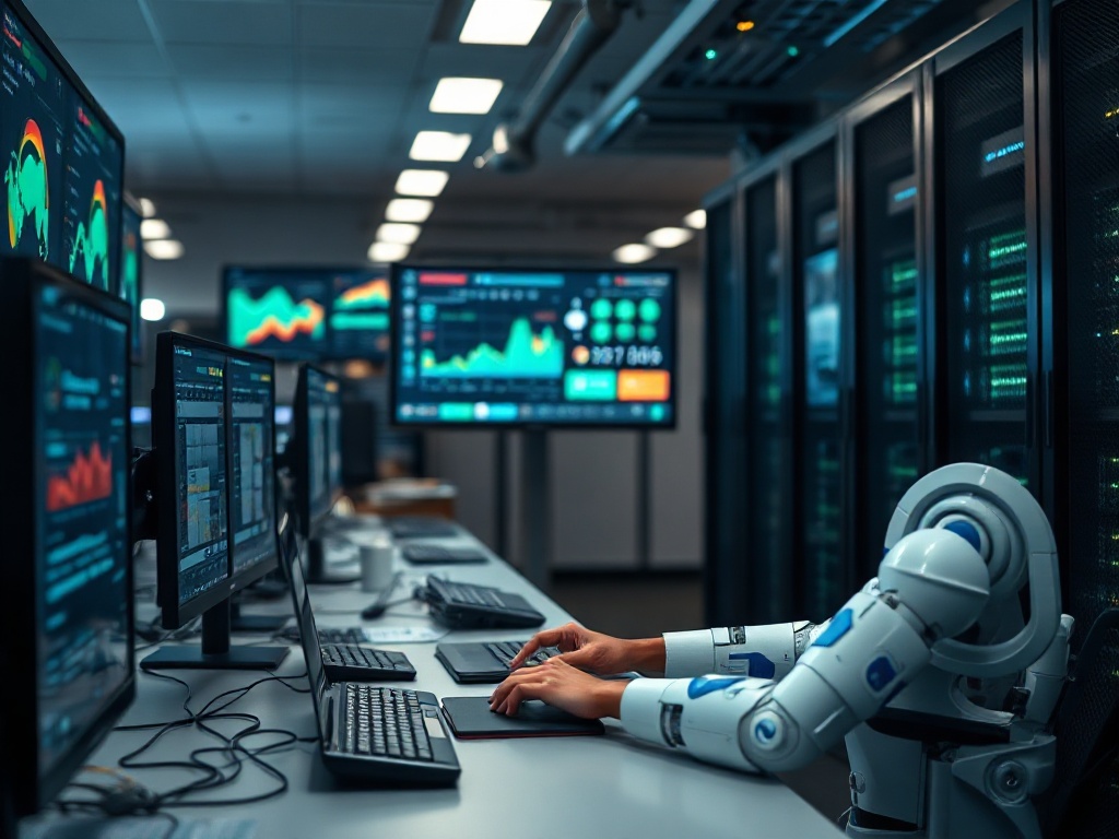 AI financial modeling illustration showing 48% savings increase through AI-based budgeting techniques