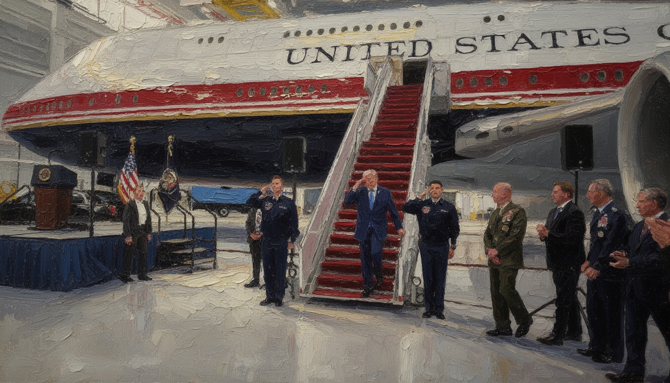 New Air Force One Unveiled for US Presidential Use