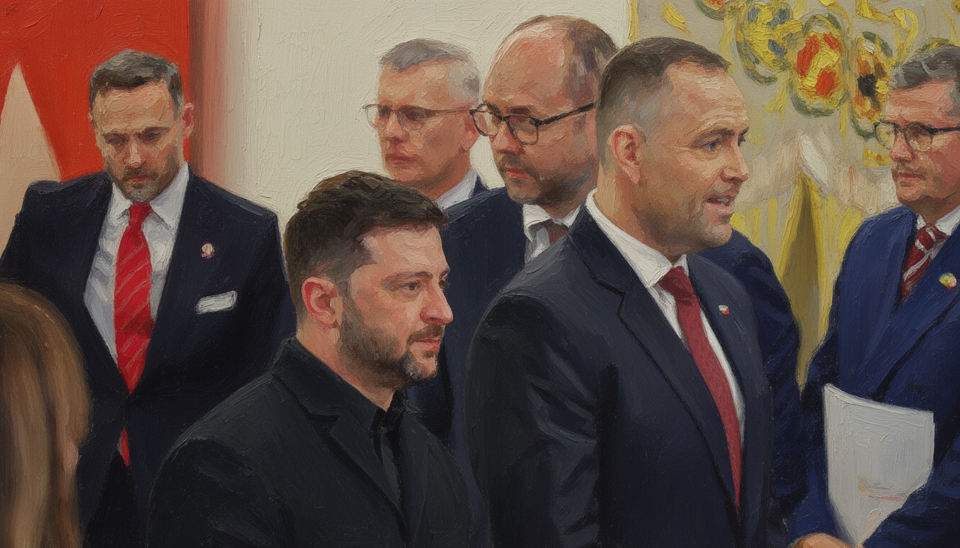 Poland Revokes Zelensky's Highest Honor Amid WWII Tensions