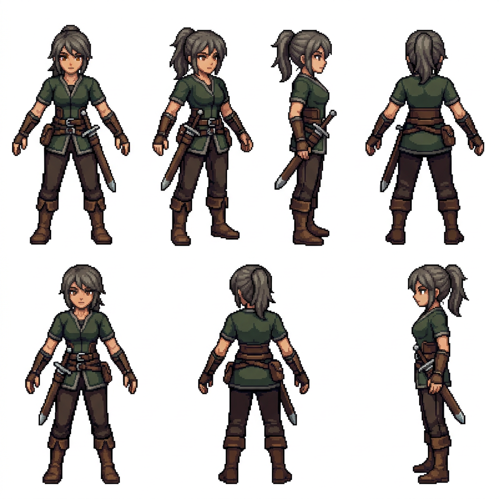 Anya Vale, Character Sprite (3)