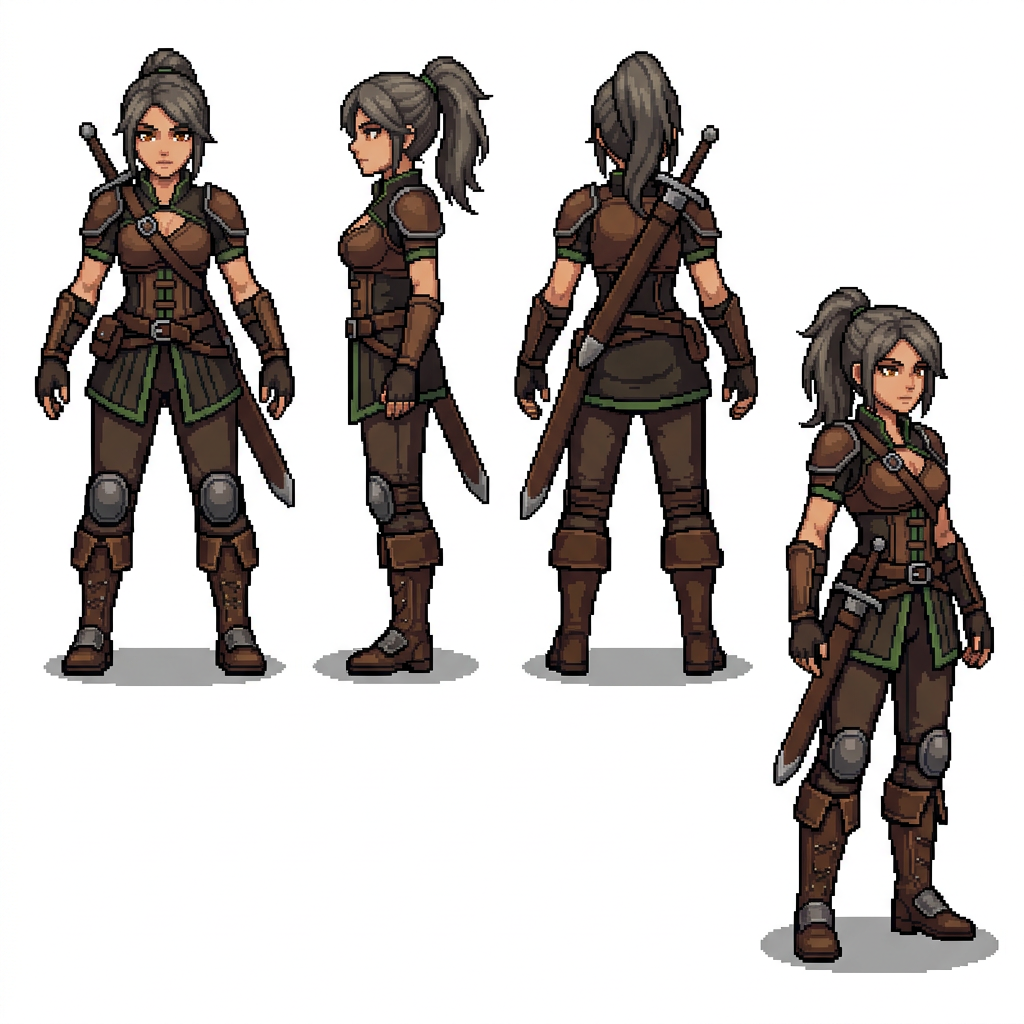 Anya Vale, Character Sprite