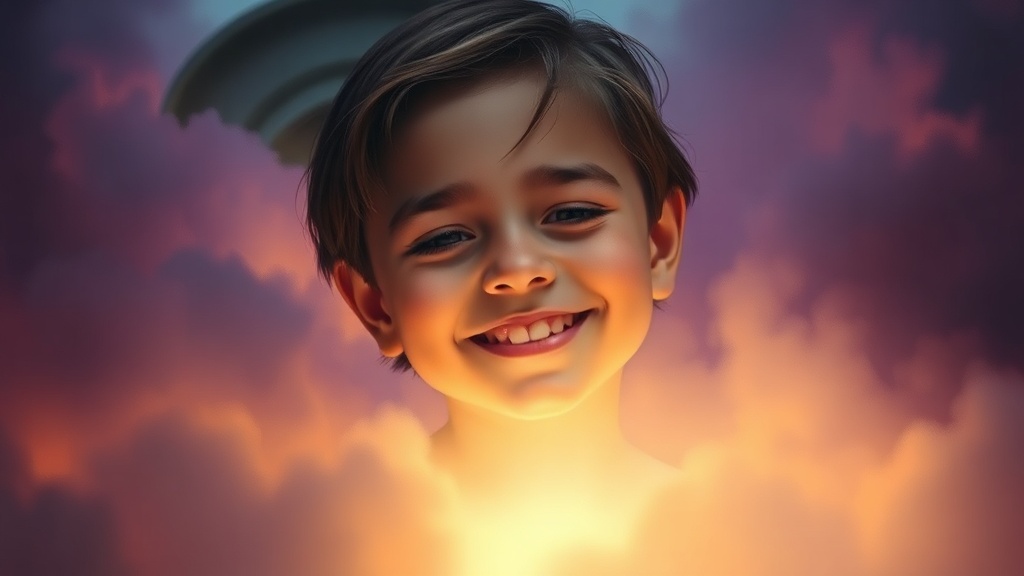 Sonhar com Filho Pequeno Falecido Sorrindo: Esperança