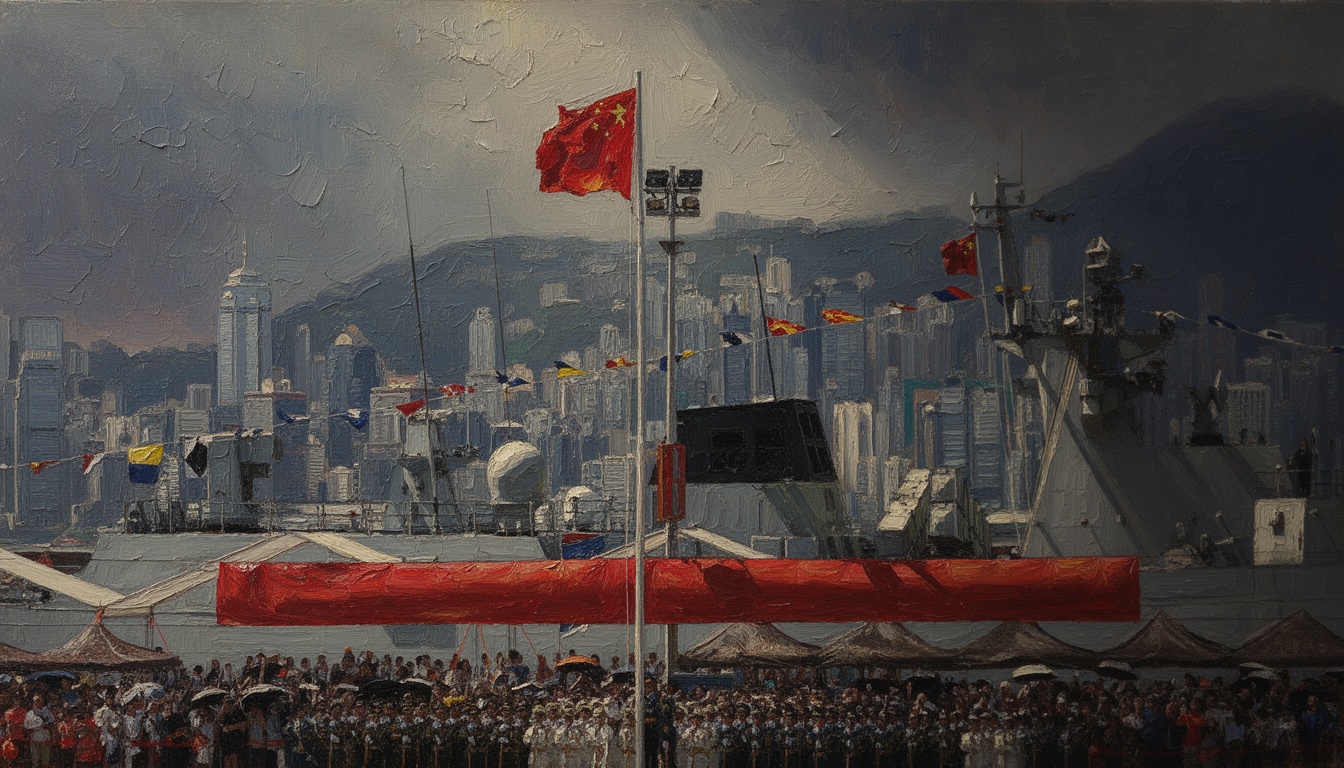 Thousands Visit PLA Barracks in Hong Kong Celebrating 29th Anniversary