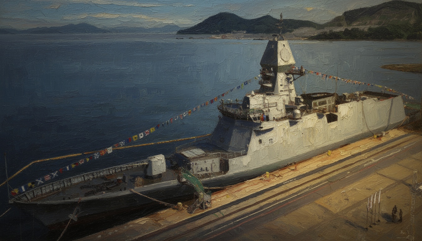 SK Oceanplant Delivers Second Ulsan-class Frigate to ROK Navy