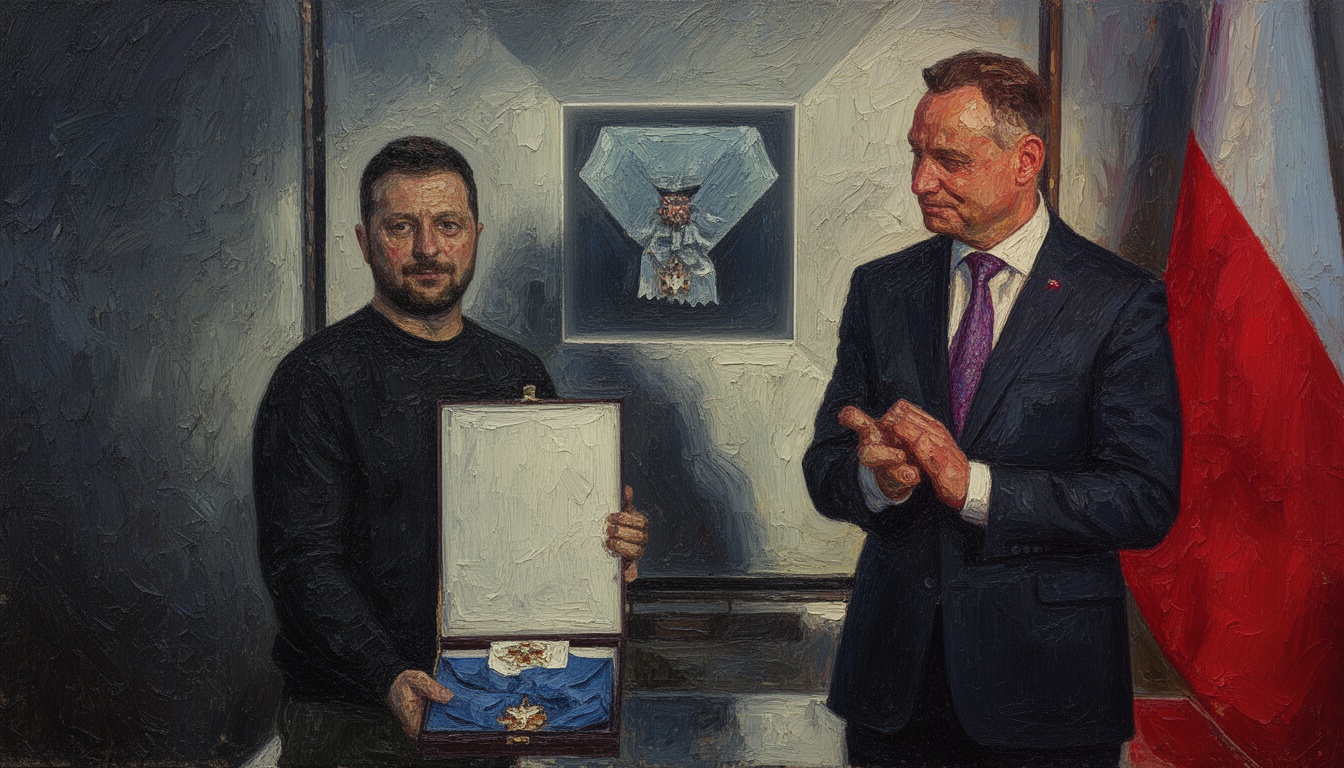 Poland Withdraws Honor from Zelensky Over WWII Controversy