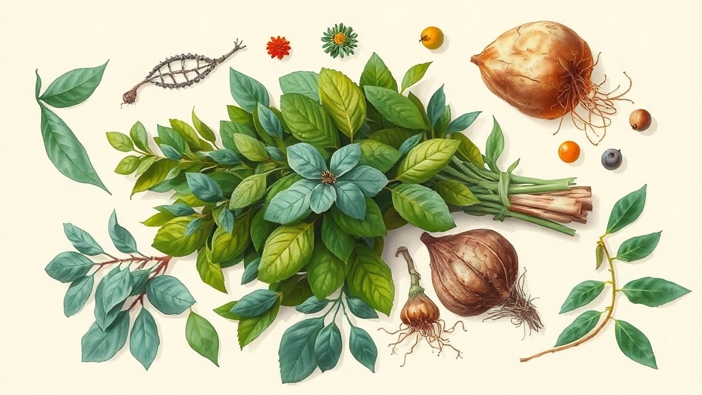 Ervas Curativas para Recuperação Muscular e Inflamações