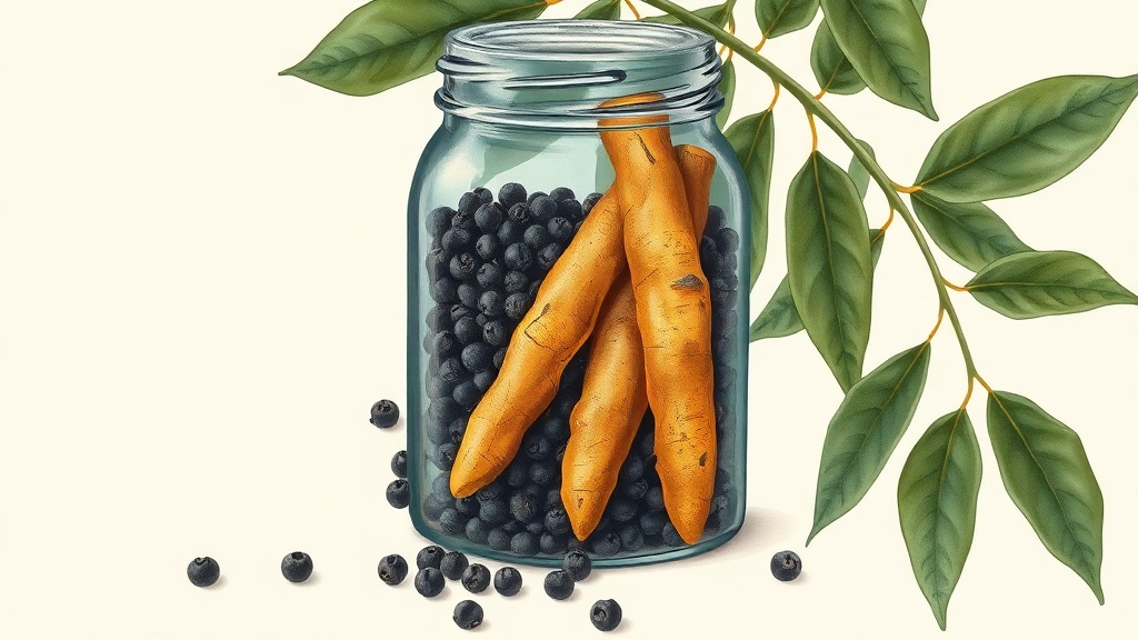 Cúrcuma e Pimenta Preta: Remédio Caseiro para Inflamação