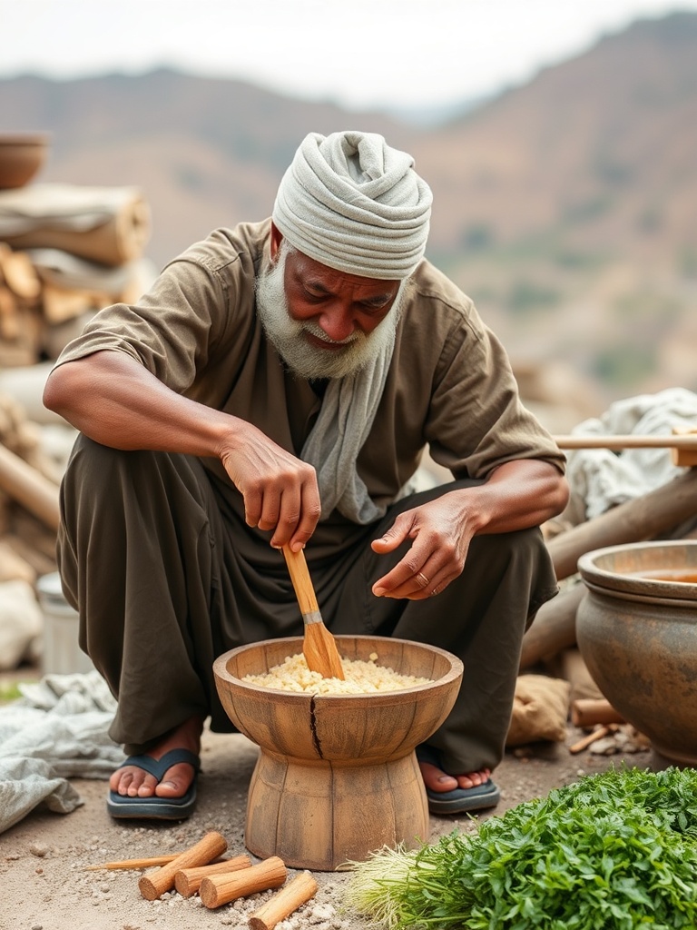 samoussa preparation