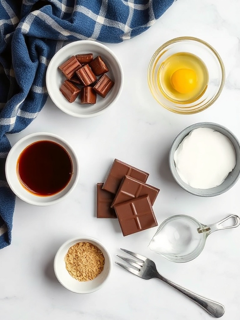 tarte chocolat ingredients