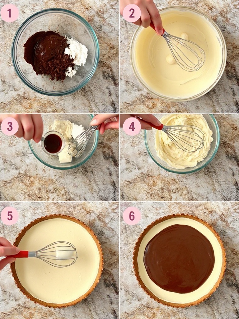 tarte chocolat preparation