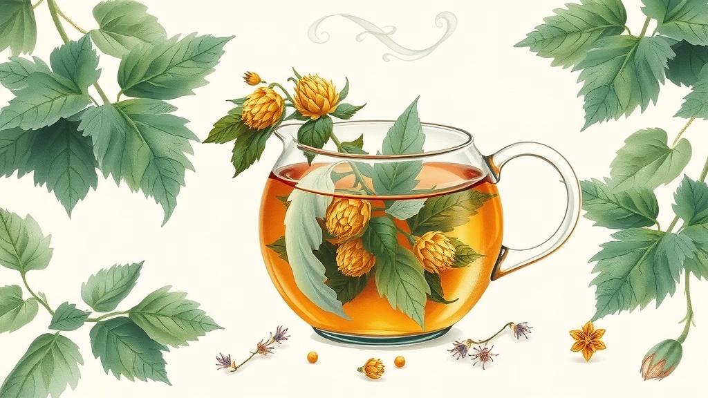 Chá de Lúpulo: Benefícios para Sono e Relaxamento