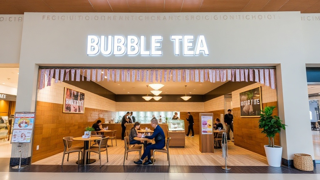 Bubble Tea Café in Outlet Mall — Food & Hospitality for sale in Dubai