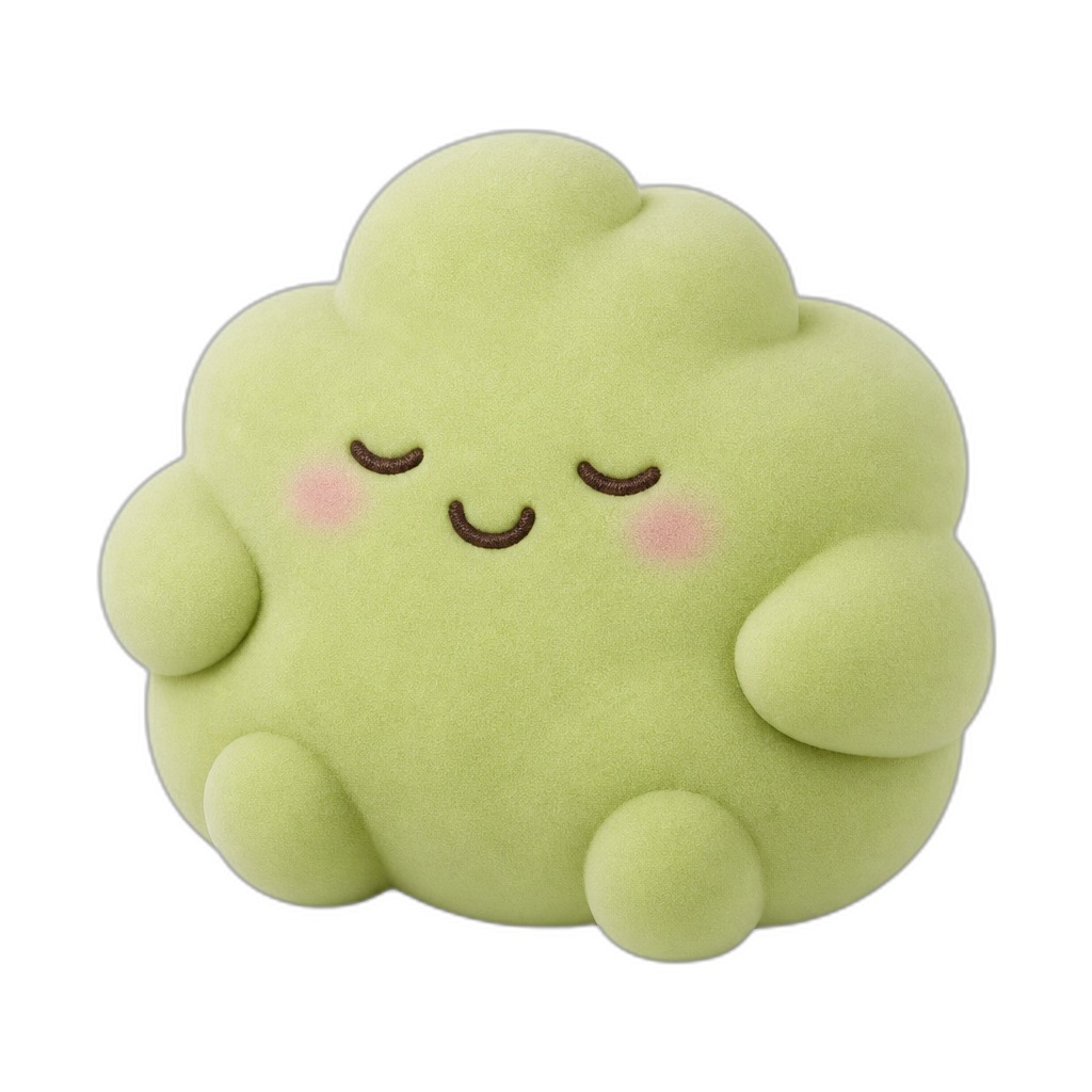 Toottoot — Meet Toottoot, the squishy little fart cloud with wiggly arms and legs, ready for giggles and gentle squeezes!