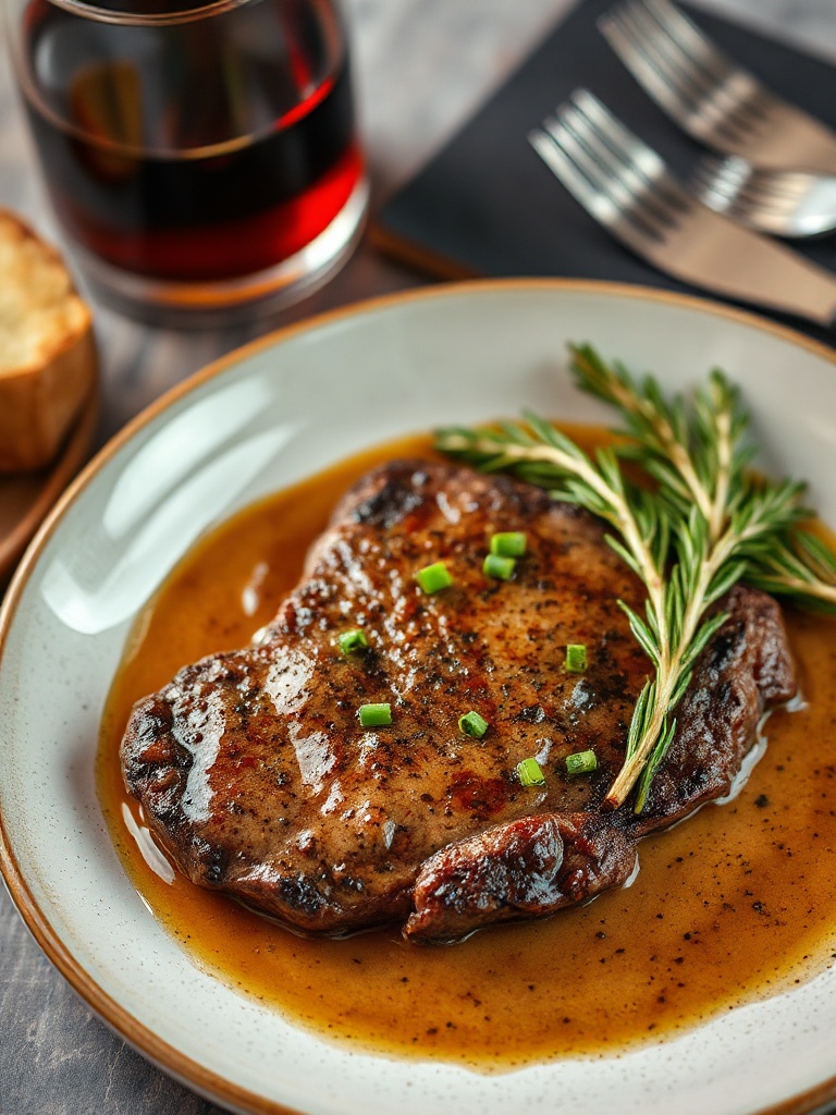 steak au poivre