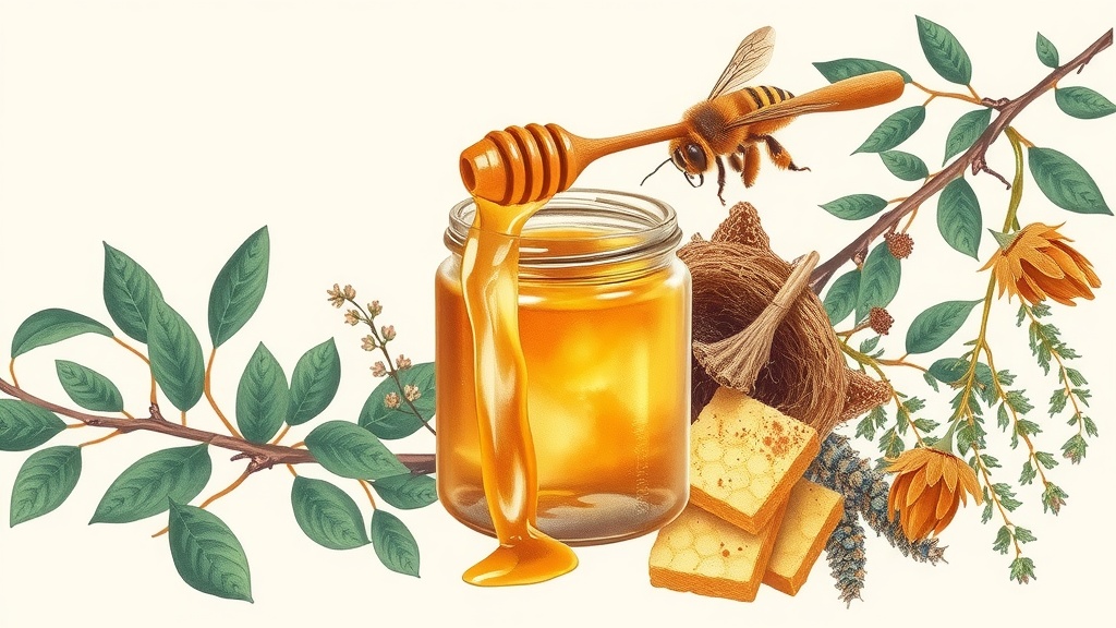 Própolis e Mel para Dor de Garganta: Remédio Natural