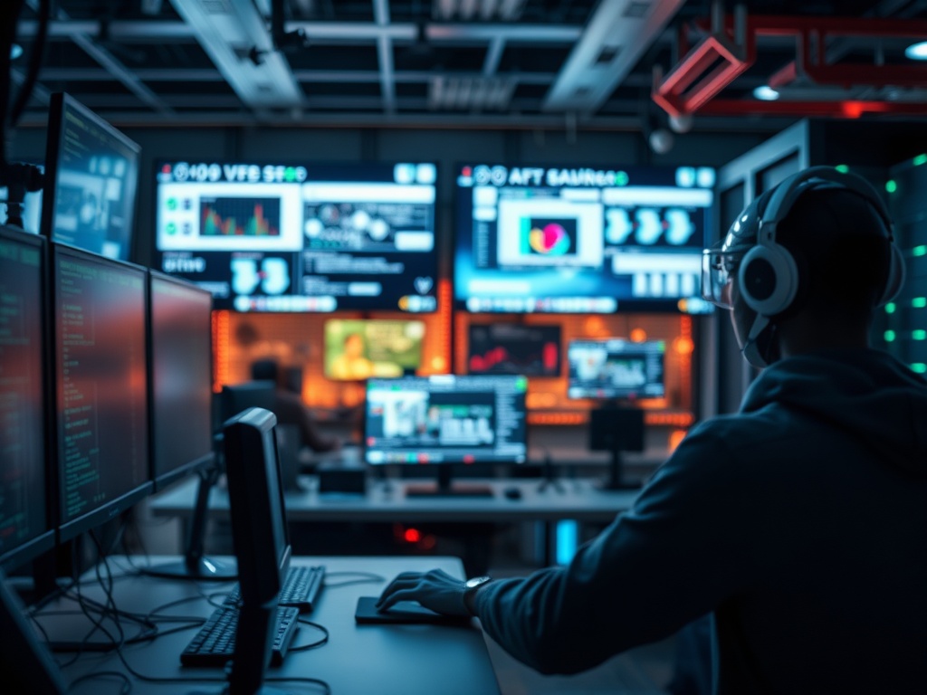 AI video production illustration highlighting 87% cost reduction in 2026 for AI-driven video creation.