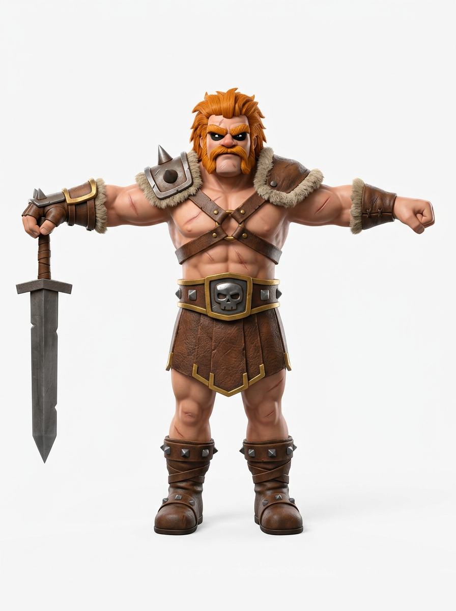 Barbarian From Character Sprite (4)