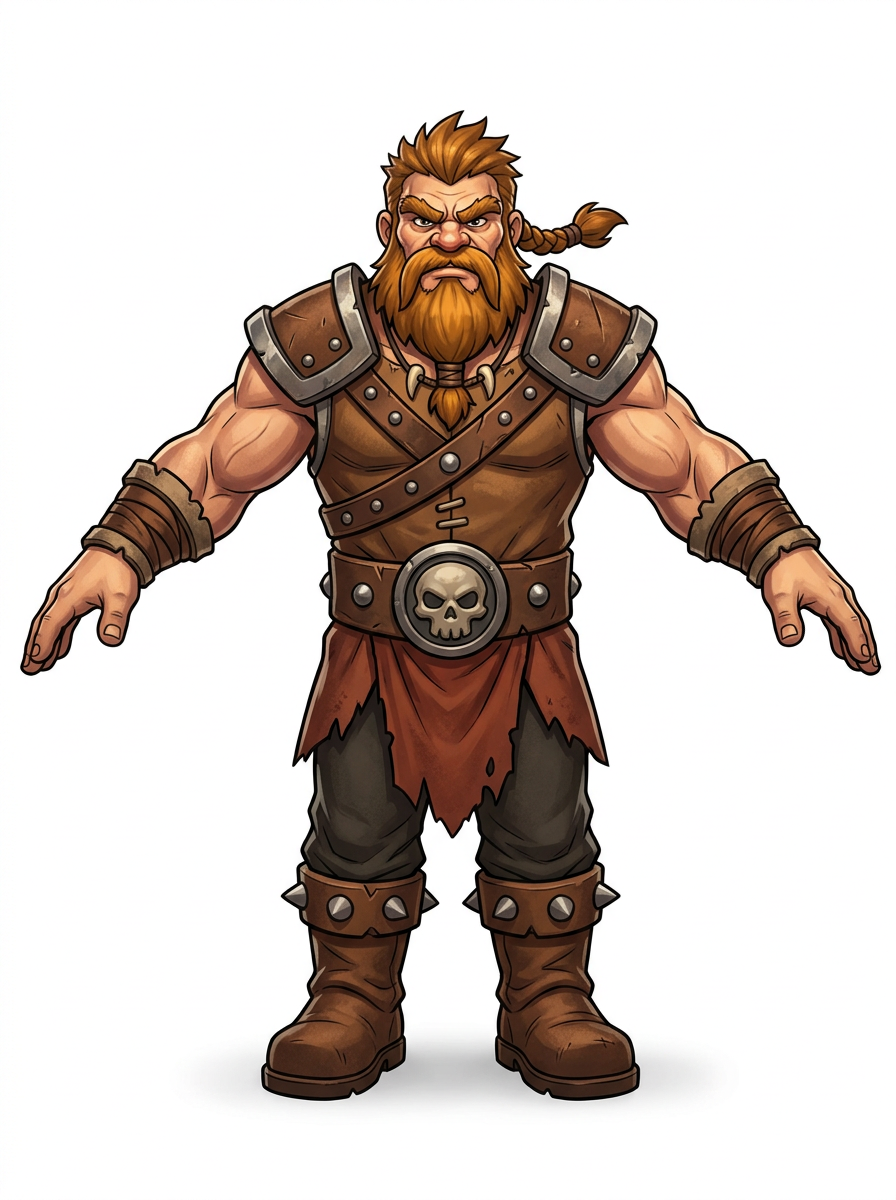 Barbarian From Character Sprite (3)