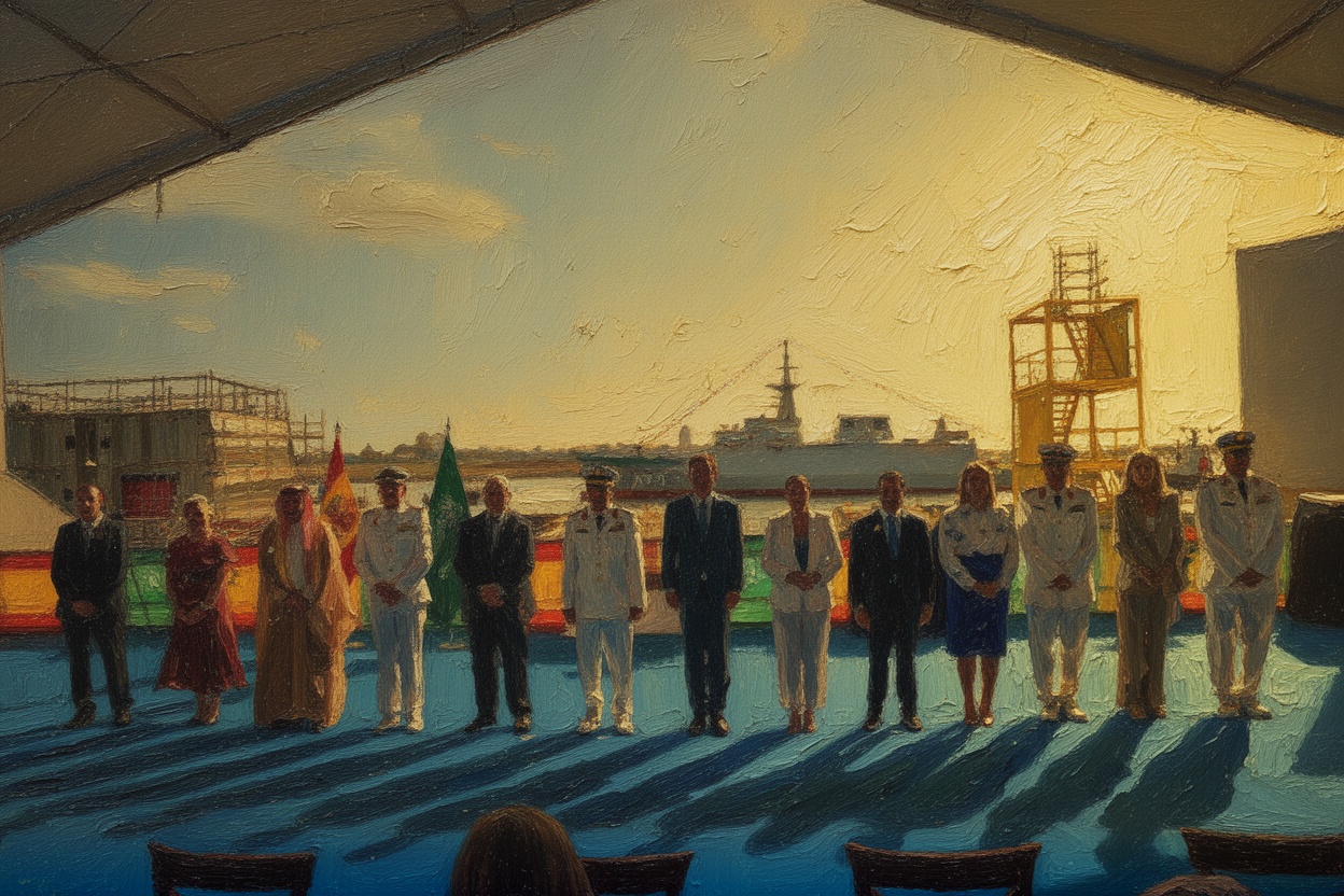 Saudi Arabia Launches Sixth Corvette at Navantia Shipyard