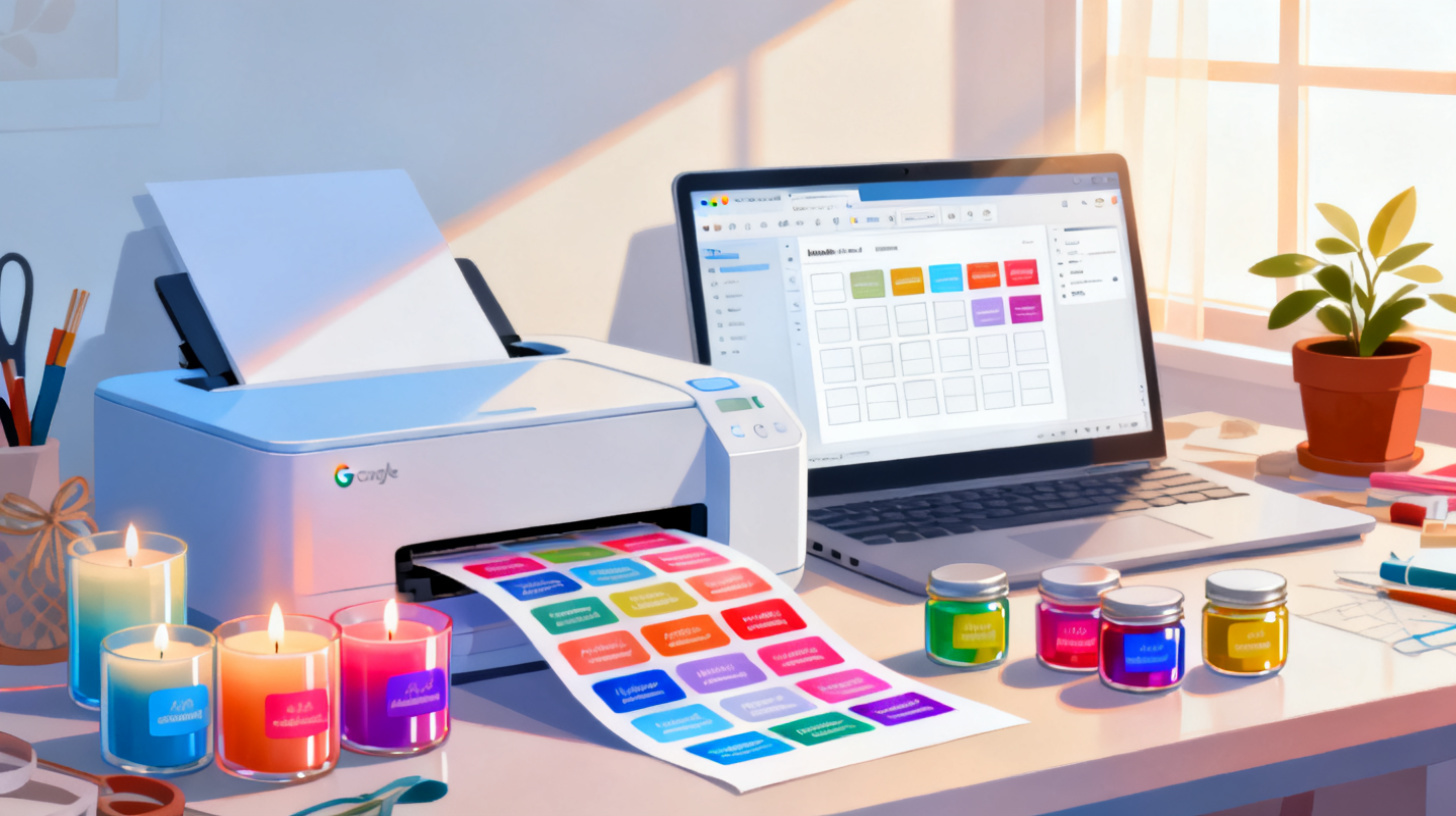 How to Print Waterproof Product Labels at Home with Google Docs