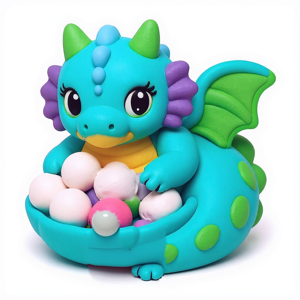 Grumblewing — Grumblewing is a rounded, multi-colored squishy dragon with adorable wings—warm, kid-safe, and irresistibly squeezable for cuddly fun.