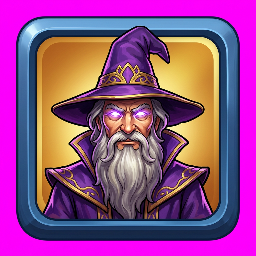 Image: A single mobile game summon card icon, "Clash Roya
