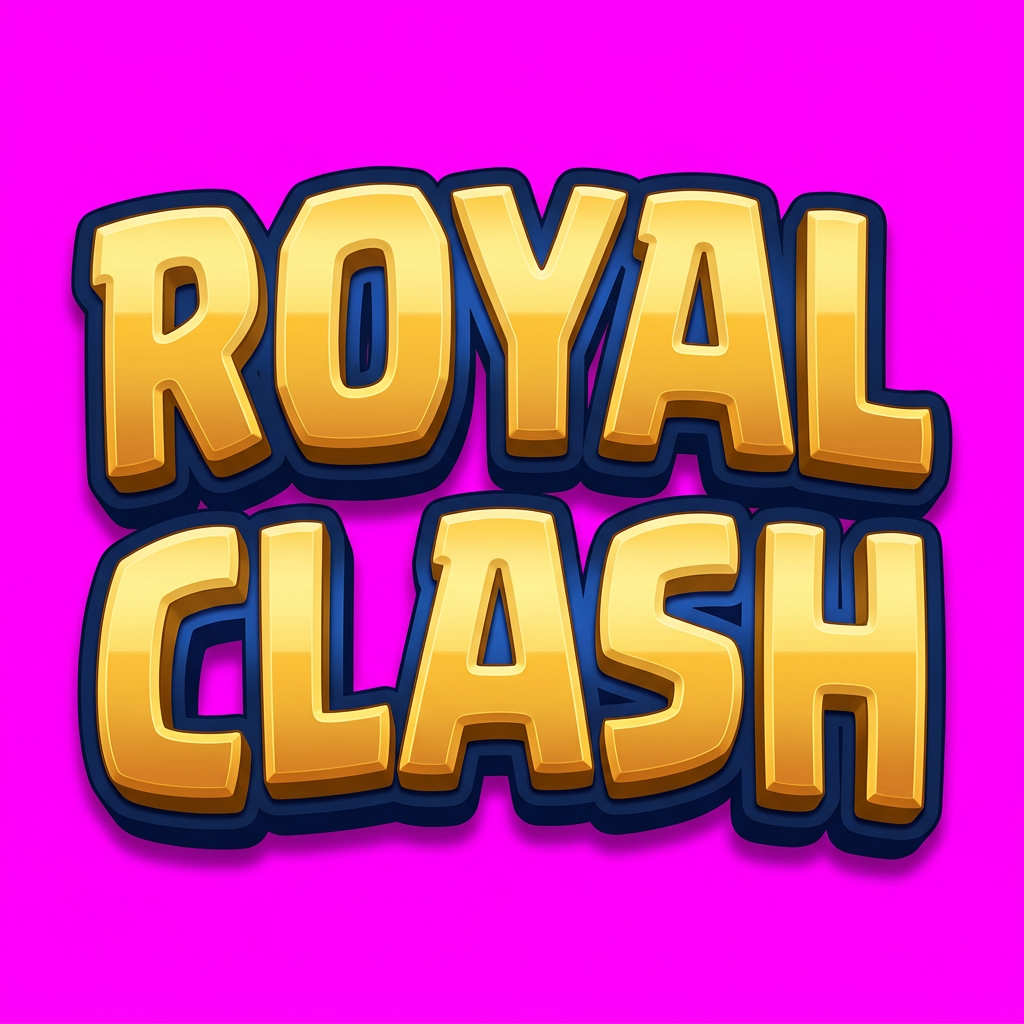 Image: A polished mobile game TITLE LOGO wordmark that re