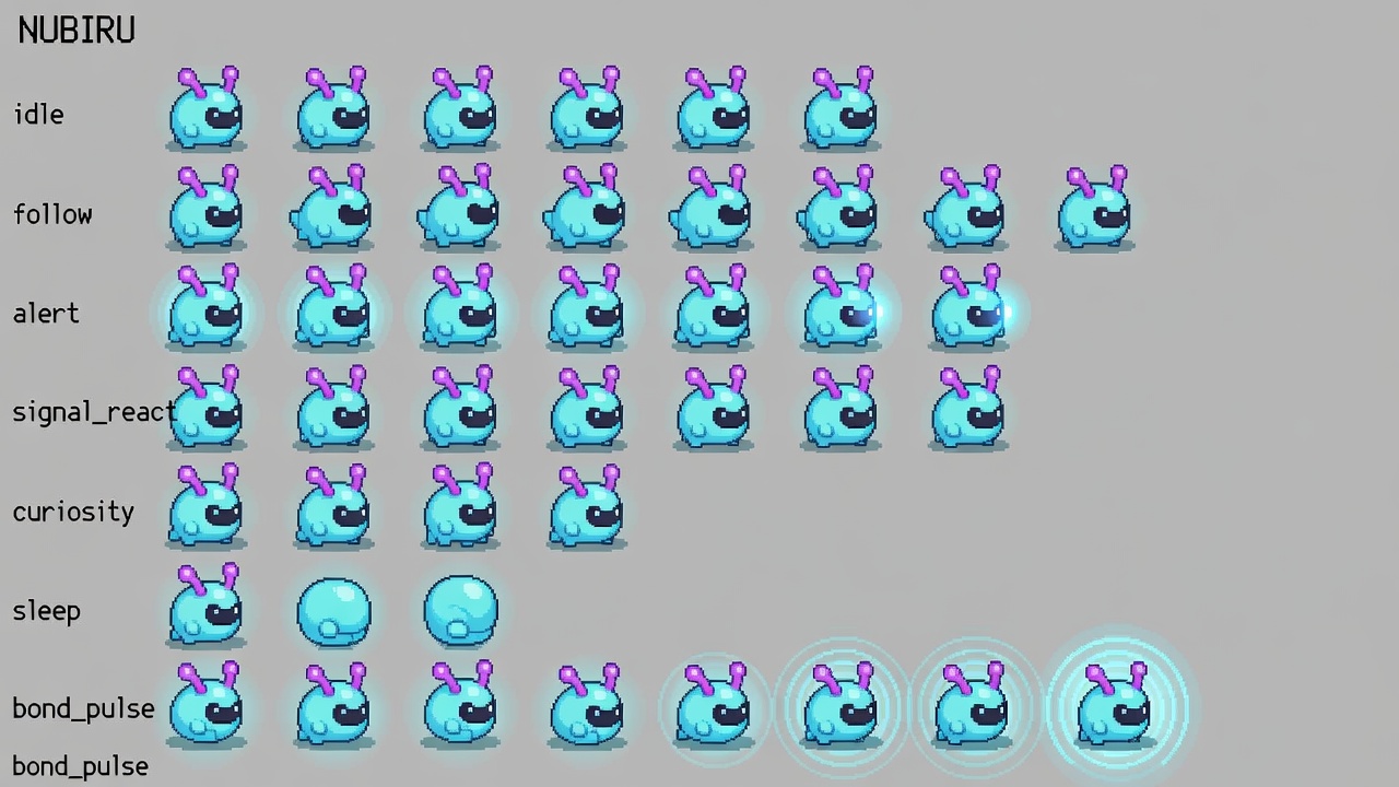 Nubiru Sprite Sheet v01