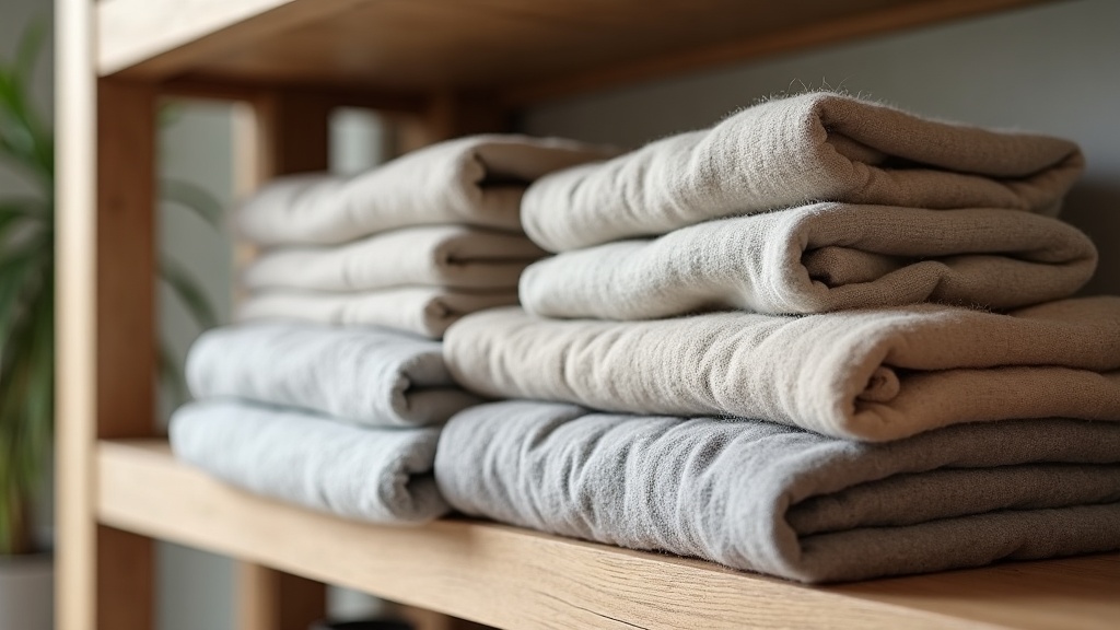Ropa nórdica hombre mujer con materiales naturales