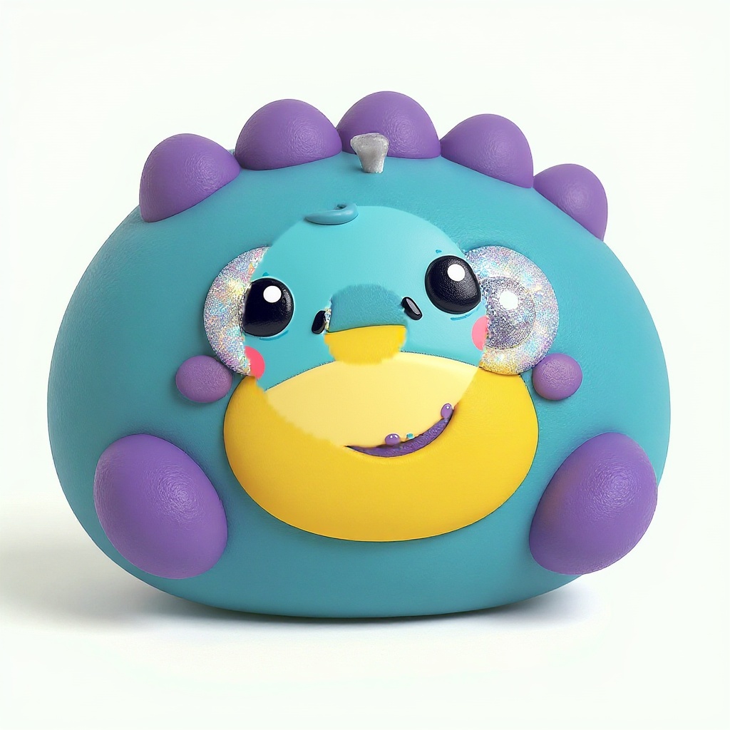 Frillpop — Meet Frillpop, a cheerful round squishy buddy with big friendly eyes and the softest, squeeziest hugs around!