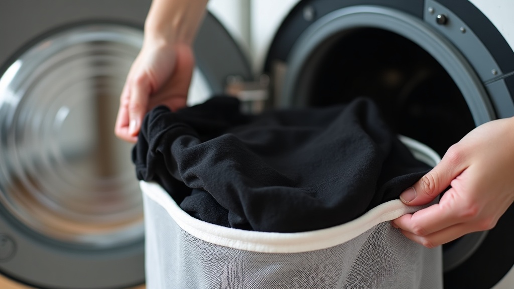 Lavado correcto pantalones negros mujer para mantener el color