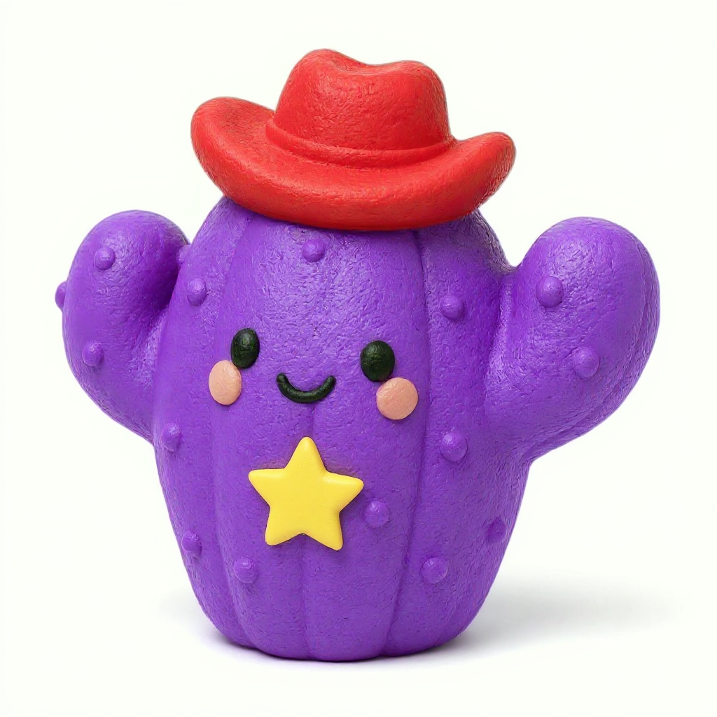 Prickle Pete — Prickle Pete is a huggable green cactus, perfectly squishy and smiley, ready to bring soft, prickle-free cuddles your way!