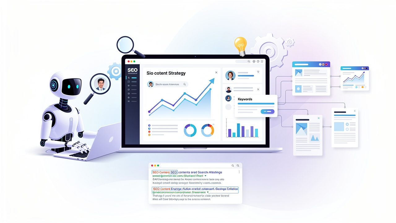 AI generated SEO content strategy