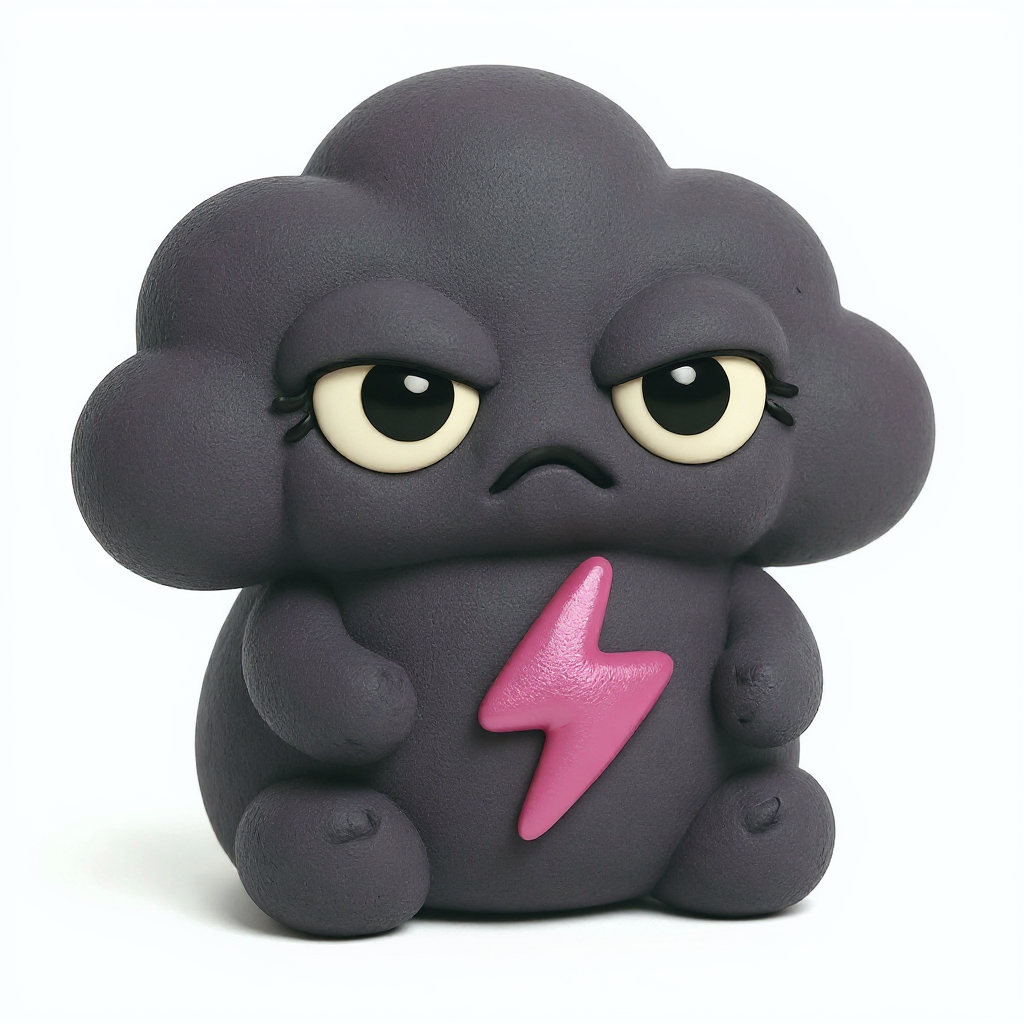 Grumblo — Grumblo is a squishy golden cloud with sweet little eyes, ready for endless squeezes and cozy cuddles.