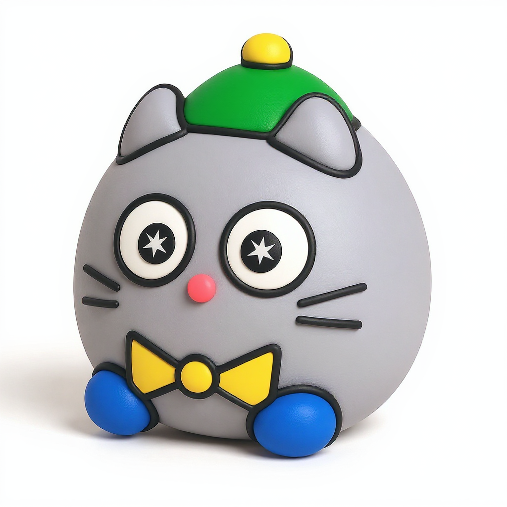 Snugglemitt — Meet Snugglemitt, a round little blue blob with big friendly eyes and the softest, squishiest hugs ever!