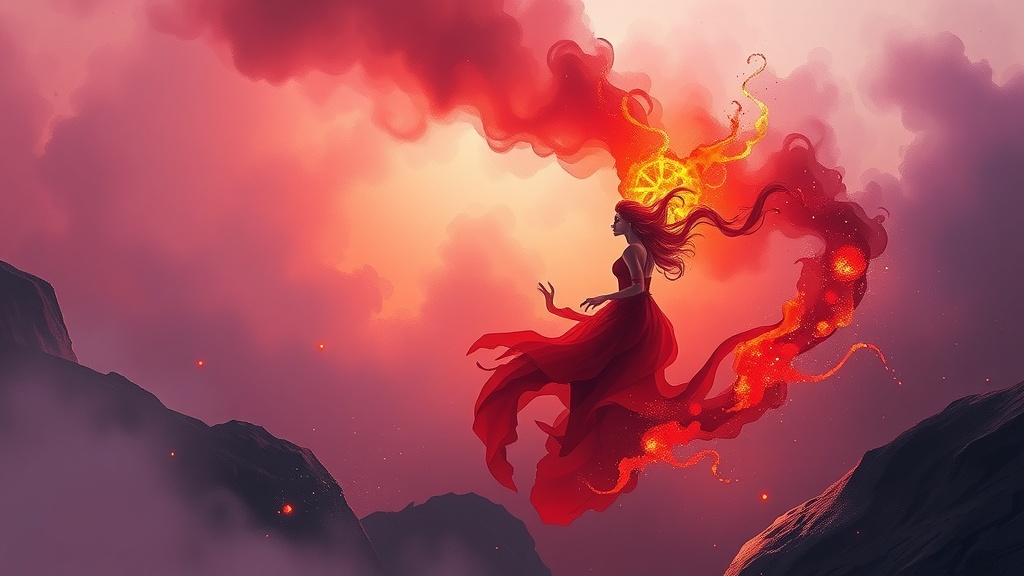 Sonhar com Fogo Vermelho: Transformação e Energia