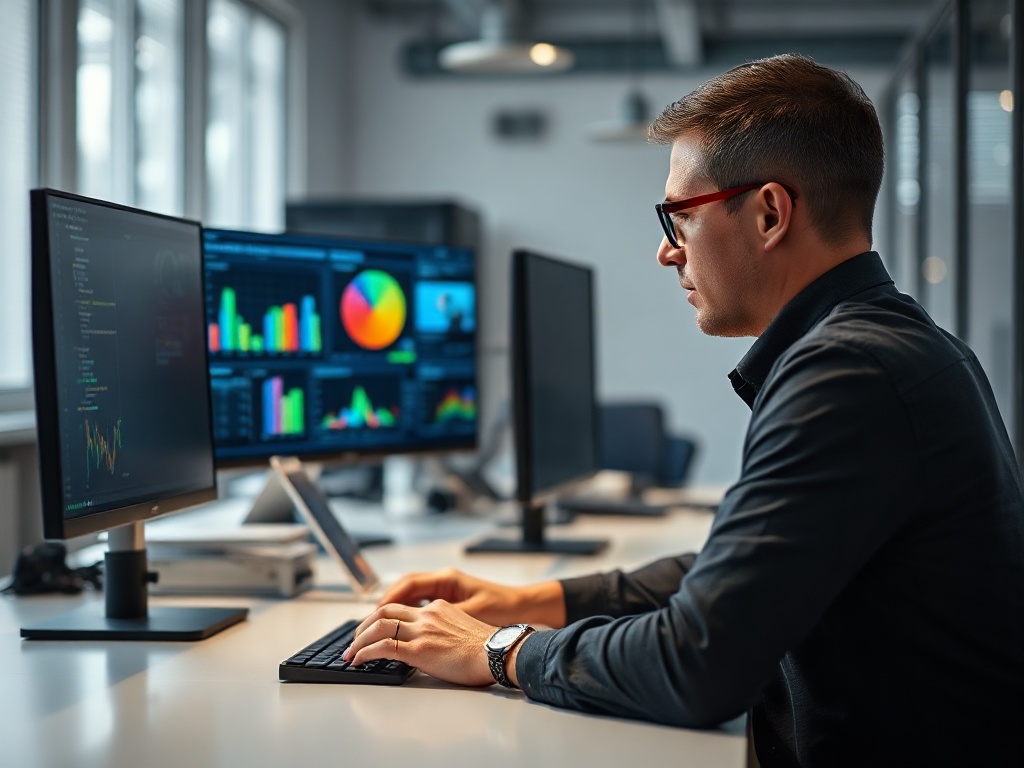 Illustration of AI technology addressing modern business risk complexity for strategic solutions