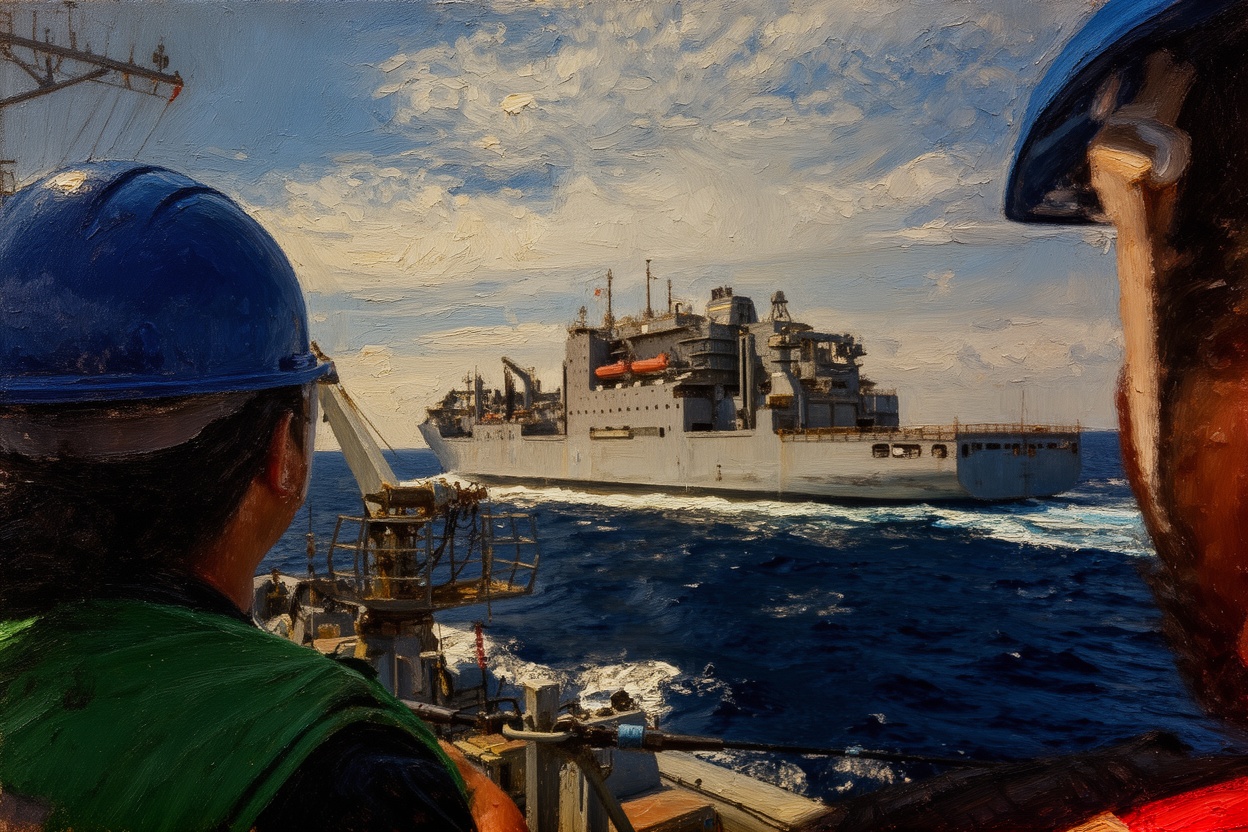 US Navy Targets 10 Commercial Tankers to Boost Logistics Fleet