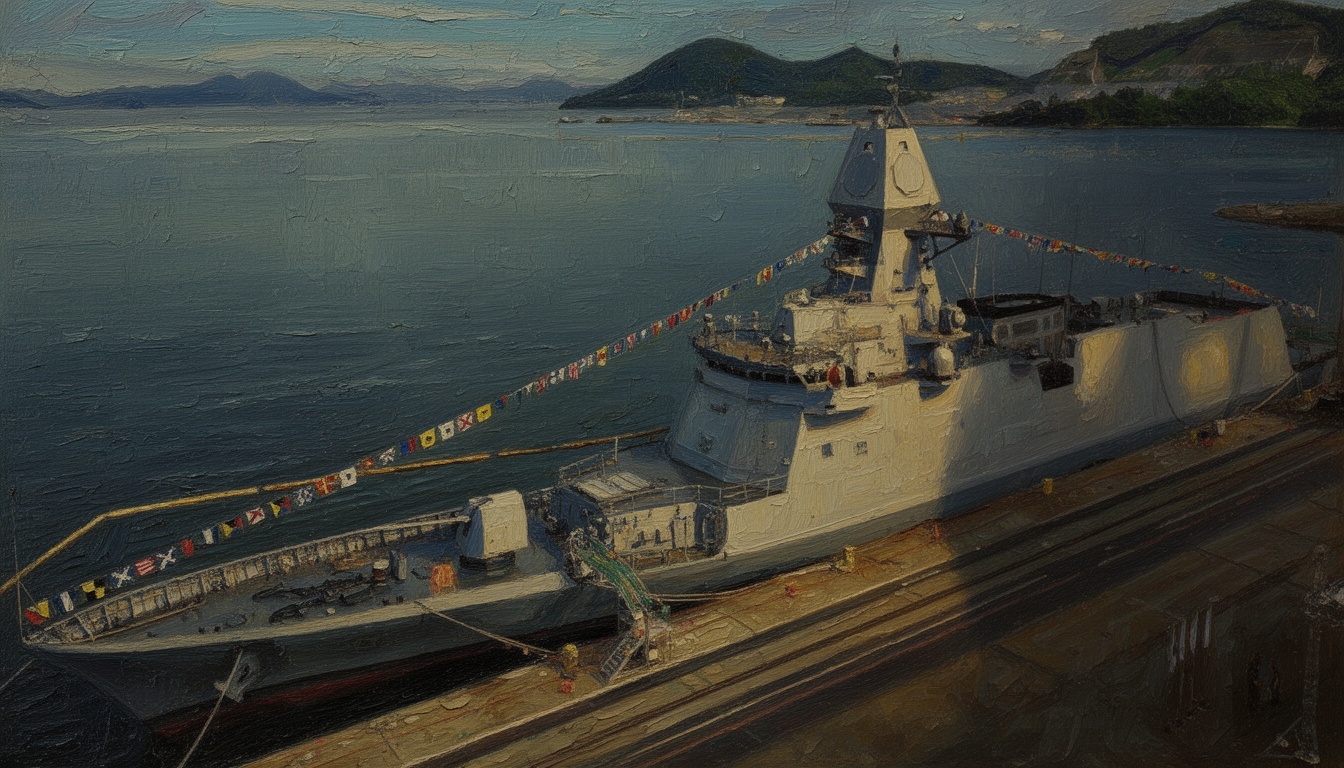 South Korea Delivers Second Ulsan-Class Batch-III Frigate
