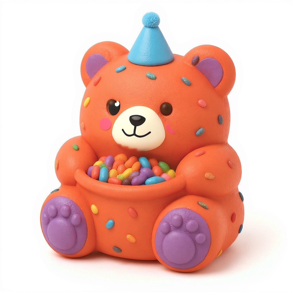 Sherbet — Sherbet is an adorably rounded squishy creature with playful heads, perfect for cozy cuddles and gentle squeezes.