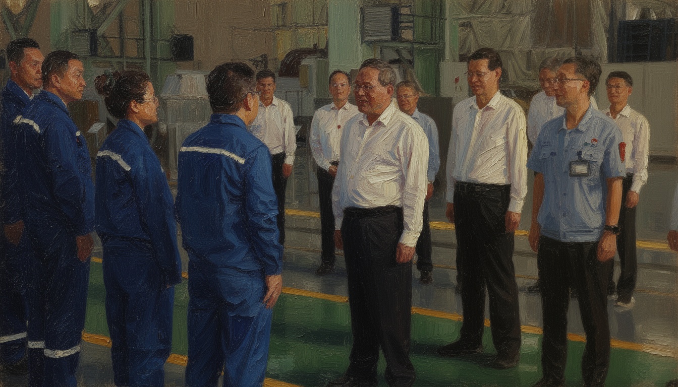 Li Qiang Promotes High-End Manufacturing in China's Industrial Hubs