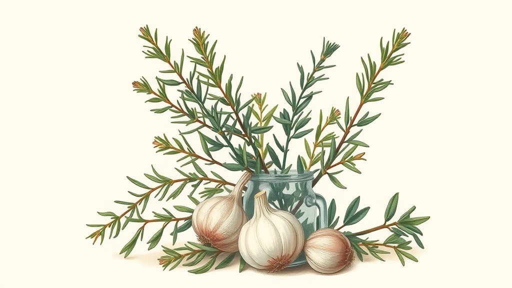 Infusão de Alecrim e Alho: Receita Passo a Passo