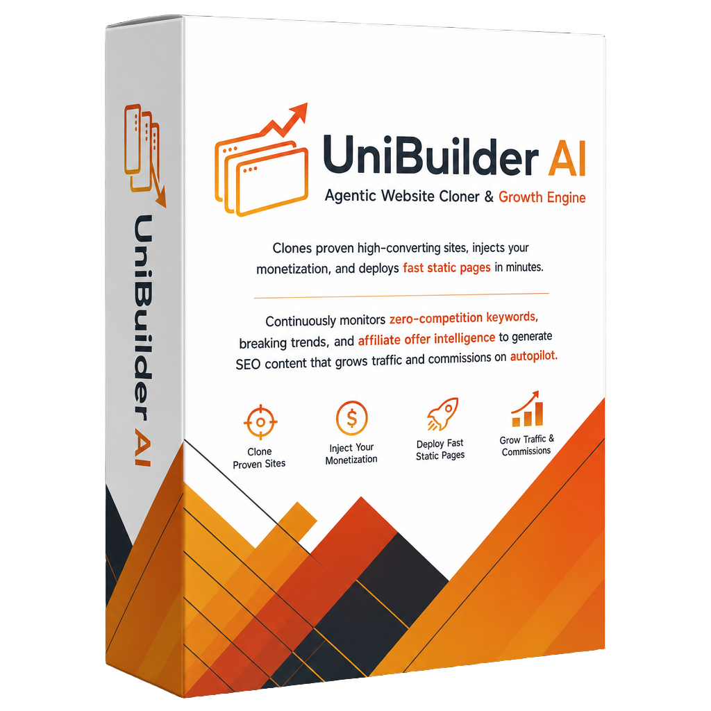 UniBuilder AI Product Mockup