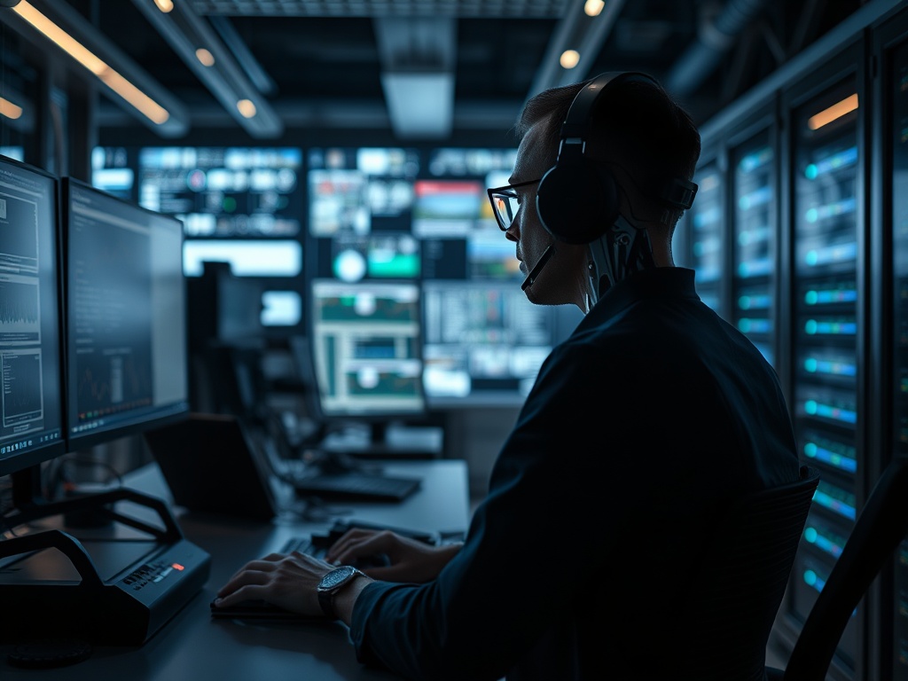 Illustration of AI-powered video production tools showcasing fast, scalable content creation for digital marketing