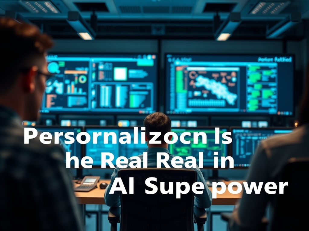 Illustration of AI-powered personalization enhancing business customer experience and engagement strategies