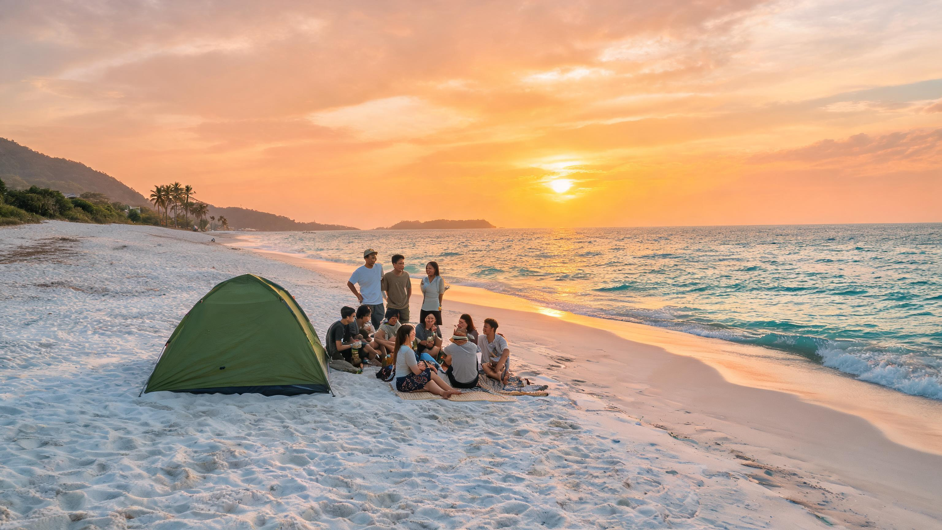 Cắm trại biển Quy Nhơn Phú Yên - bãi biển hoang sơ đẹp nhất miền Trung 2026 — ProCamping.vn