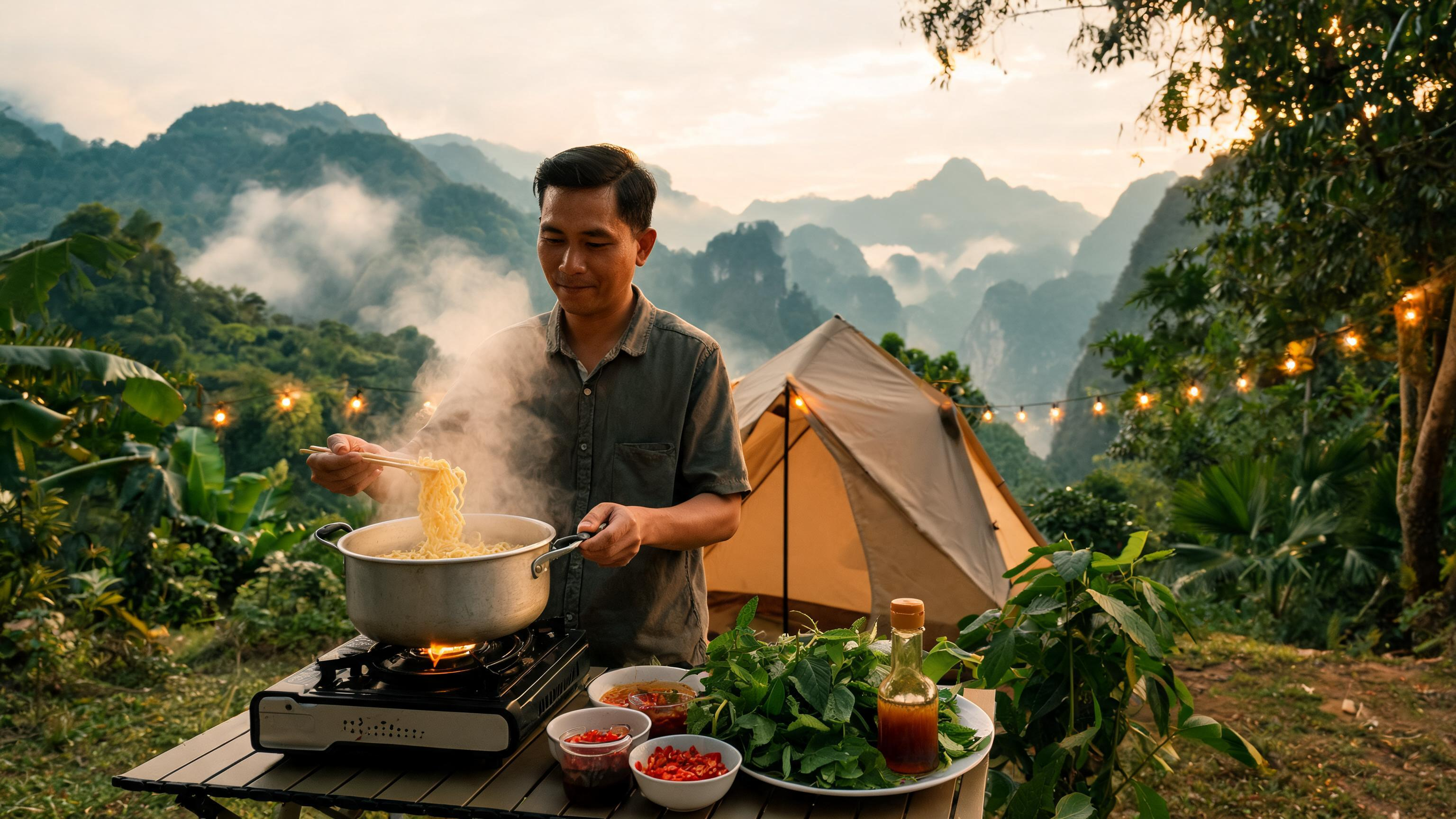 Nấu ăn camping dã ngoại - thực đơn 3-7 ngày cắm trại Việt Nam — ProCamping.vn